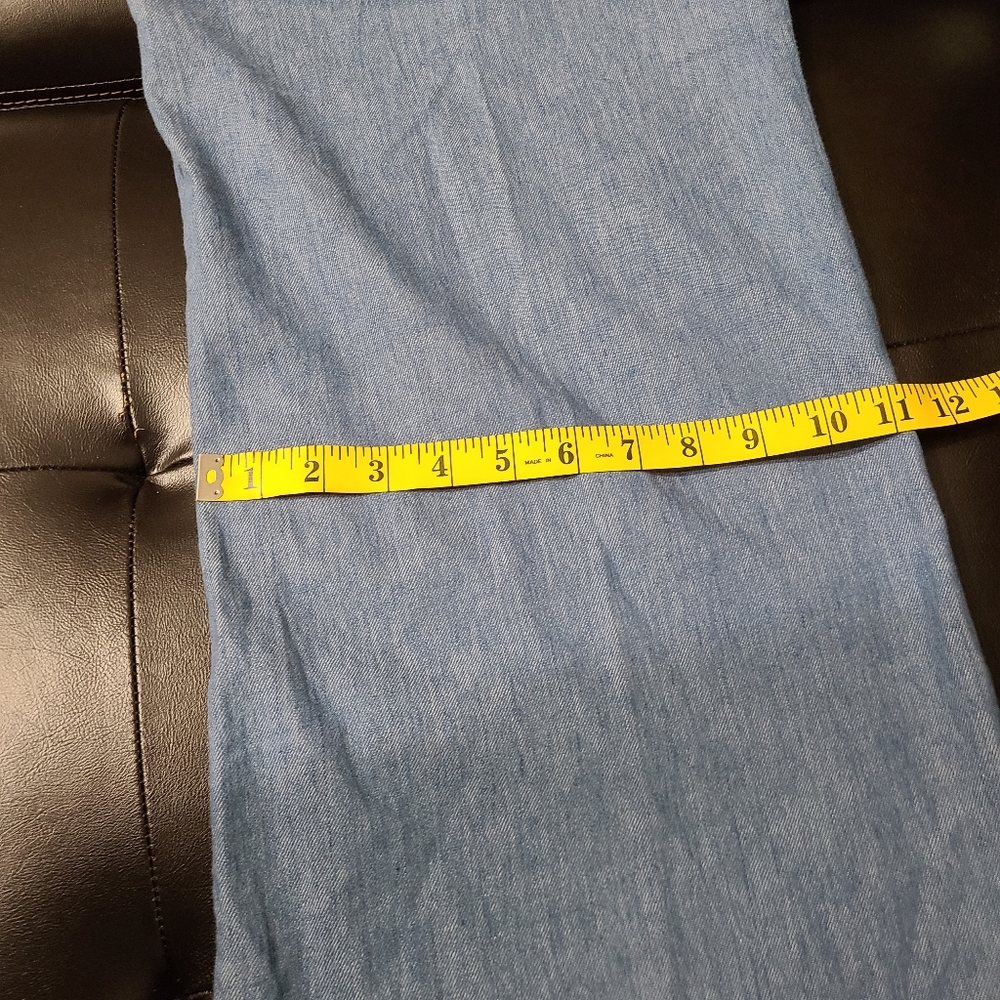 Anthro Pilcro High-Rise Wide-Leg Trouser Jeans 32 - Picture 10 of 16